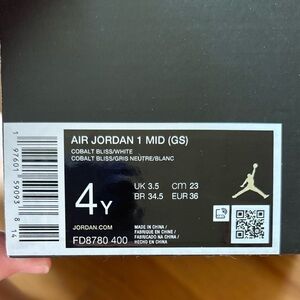 Nike Blue and White Athletic Shoes